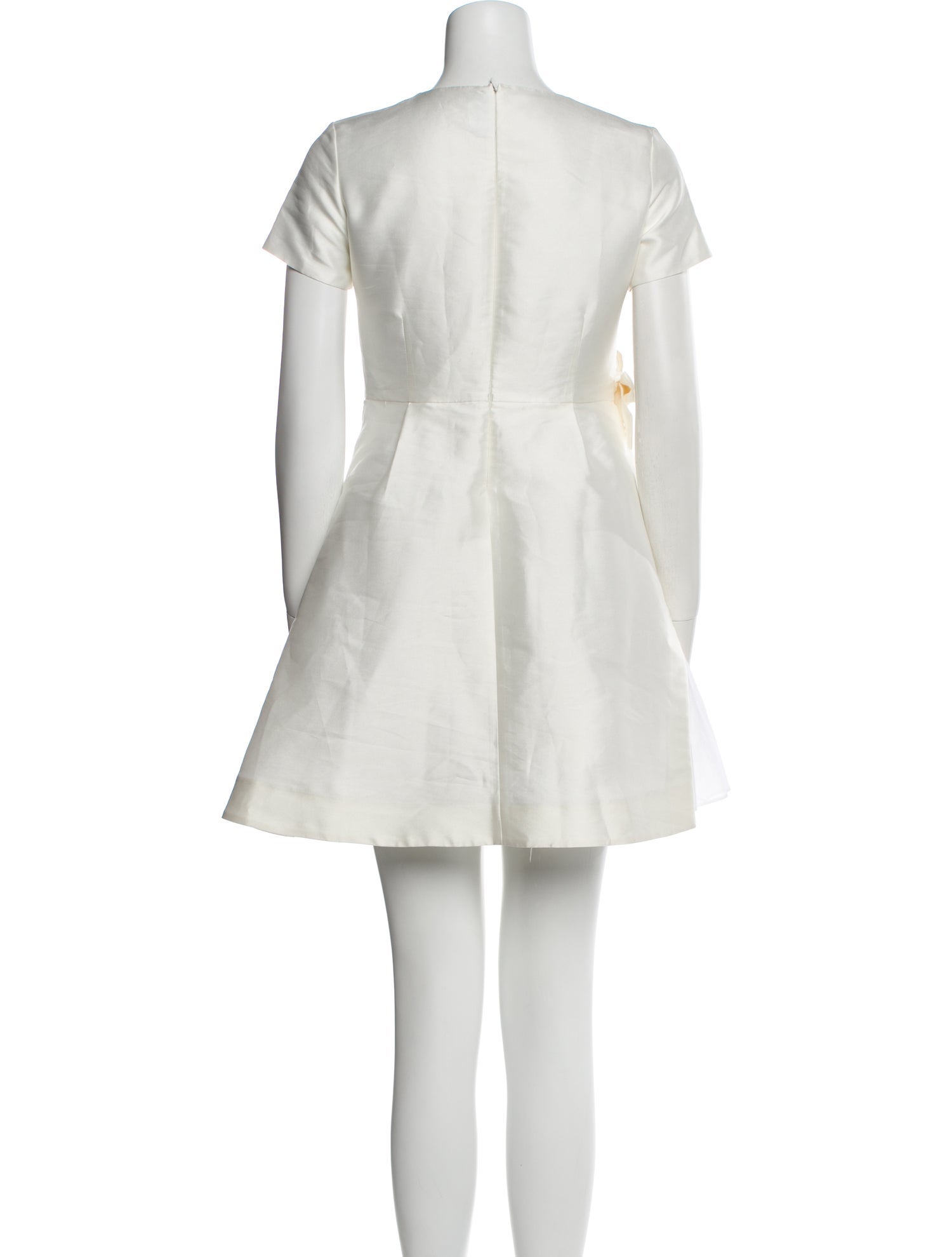 Lanvin Bateau Neckline Mini Dress